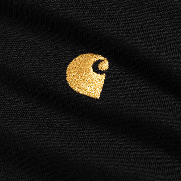 Carhartt WIP Chase T-Shirt - S / Black / Gold - 2
