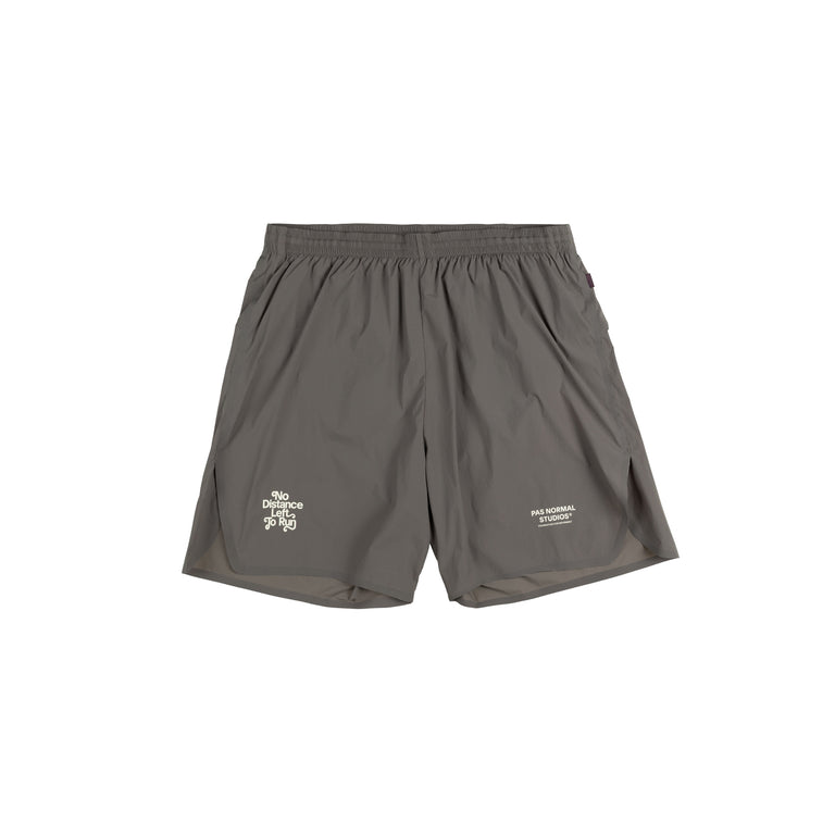 Pas Normal Studios Balance Shorts *No Distance Left To Run* - XL / Medium Grey
