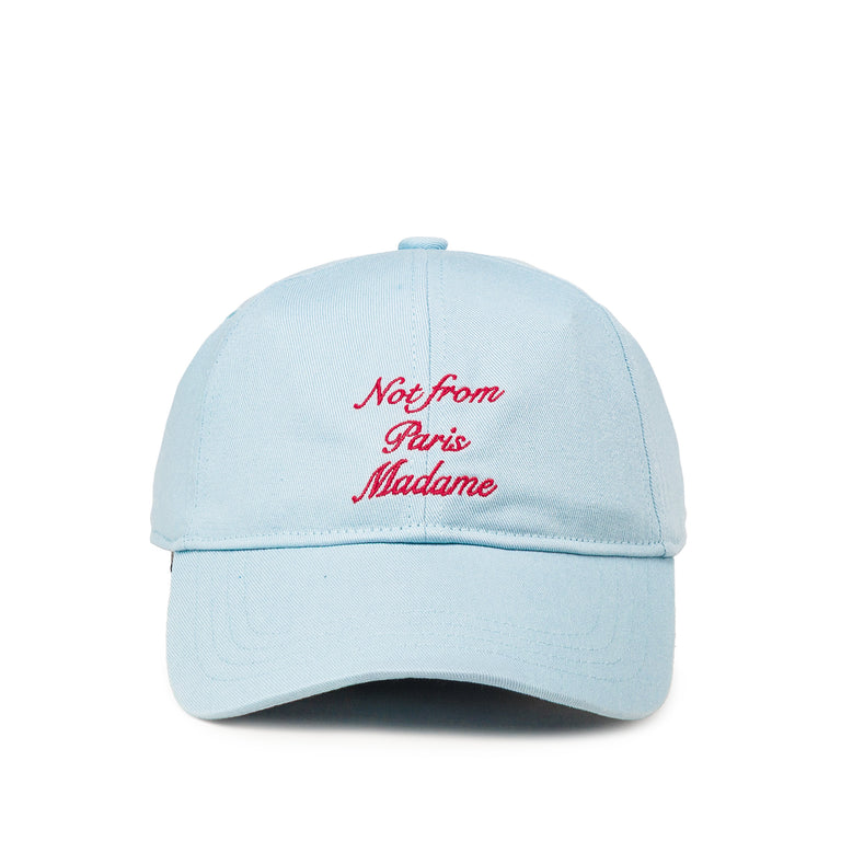 Drole de Monsieur Casquette Slogan Calligraphy
