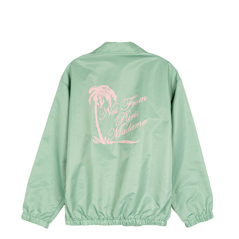 Drole de Monsieur	Veste Slogan Palmier - S / Water Green
