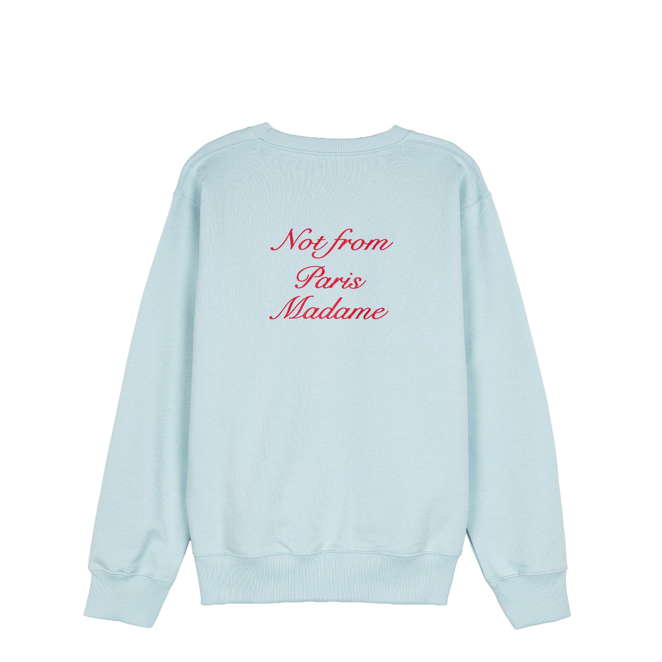 Drole de Monsieur Sweatshirt Slogan Calligraphy | Apparel » Buy