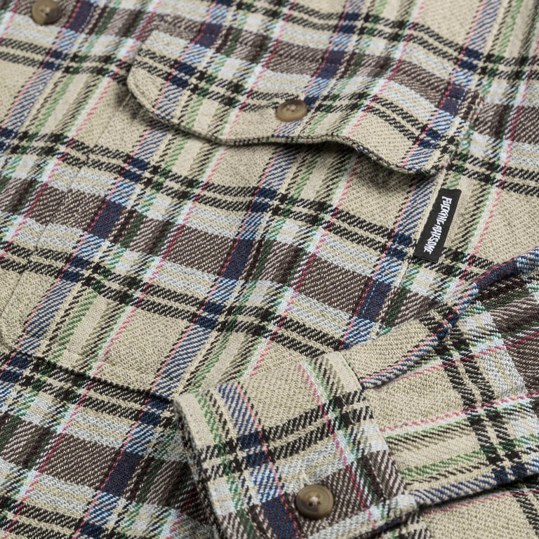 Fucking Awesome Rusty Plaid Flannel
