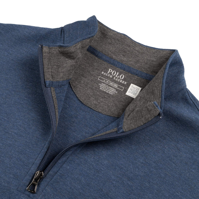 Polo Ralph Lauren Luxury Jersey Quarter-Zip Pullover