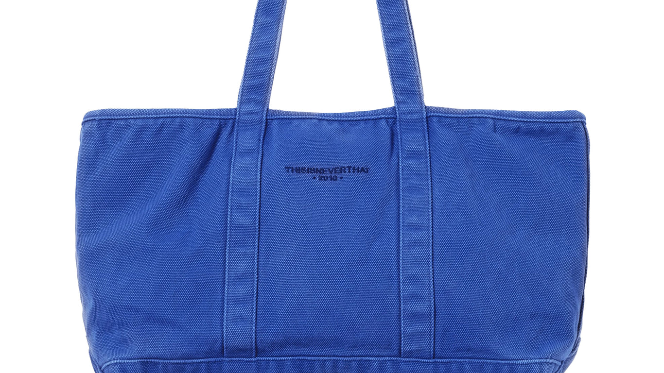 thisisneverthat * Washed Canvas Tote Bag 韓国人気 thisisneverthat * Washed Canvas Tote Bag 韓国人気