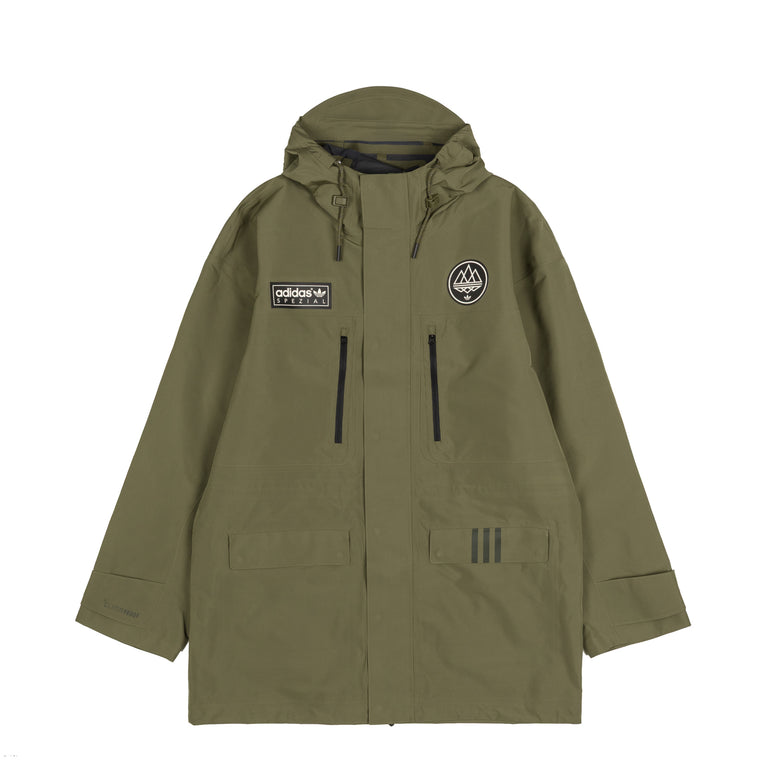 Adidas SPZL Sunnyhurst Parka - S / Focus Olive
