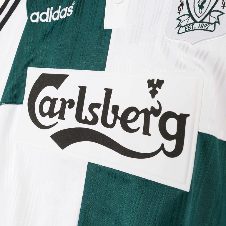 Adidas	Liverpool FC Away Jersey 95 - L / White / Rich Green - 3
