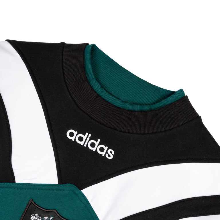 Adidas	Liverpool FC Crew Sweat 95 - S / Rich Green / Black - 3