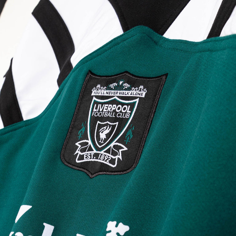 Adidas	Liverpool FC Crew Sweat 95 - S / Rich Green / Black - 4
