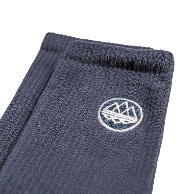 Adidas Mod Trefoil SPZL Socks - L / Night Navy / Focoli - 3
