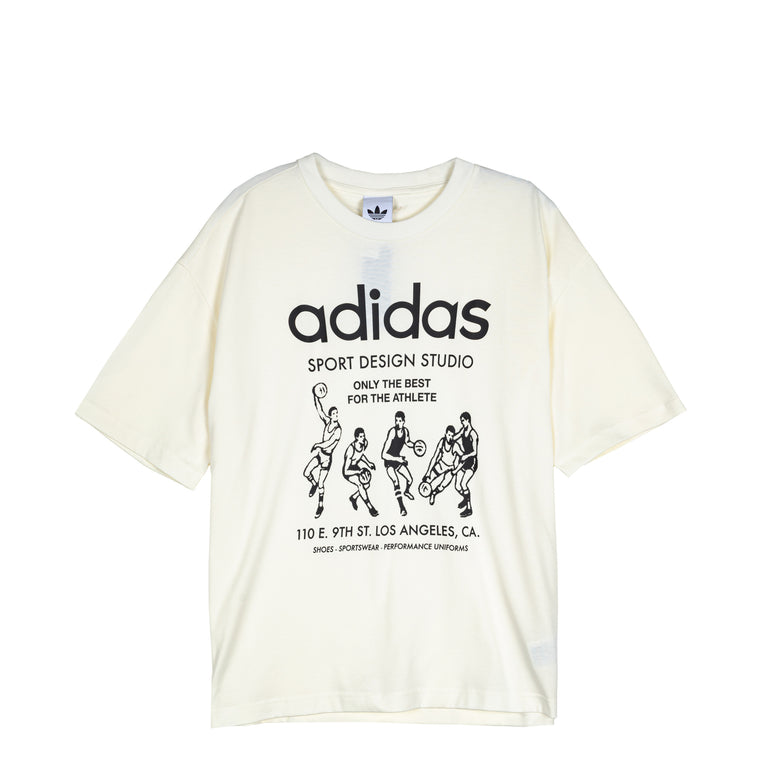 Adidas	Only The Best For The Athlete T-Shirt - XXL / Off White
