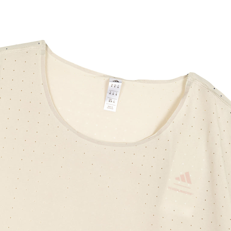 Adidas	x Hermanos Koumori Adi365 Running Perforated T-Shirt - L / Putty Grey - 3