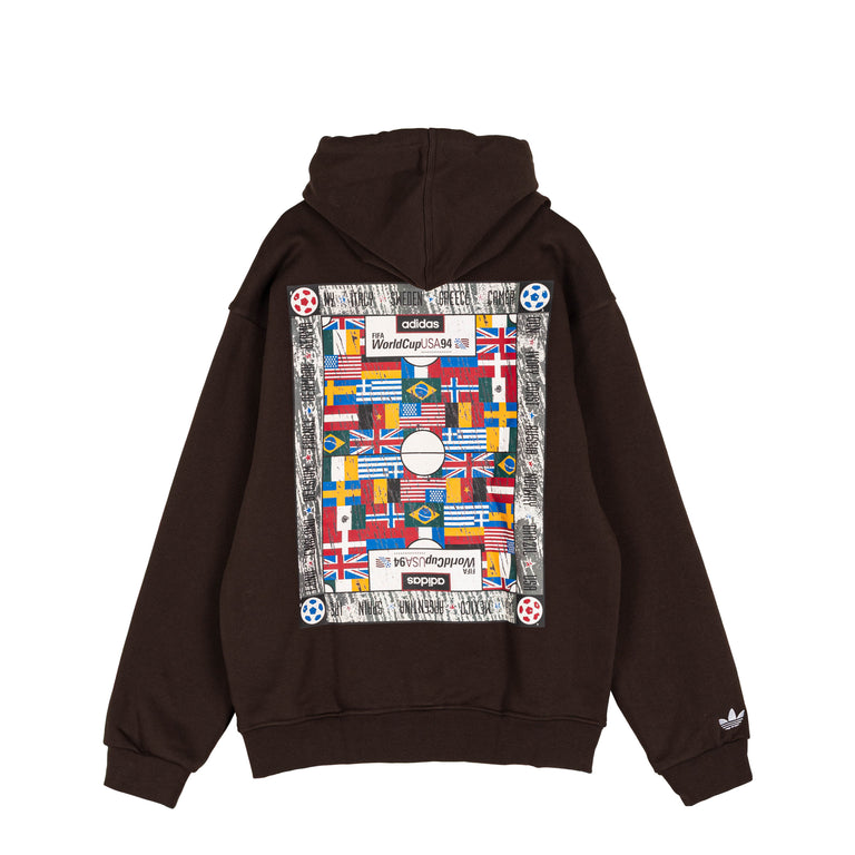 Adidas Archive Country Flag Hoodie - XXL / Aurora Coffee

