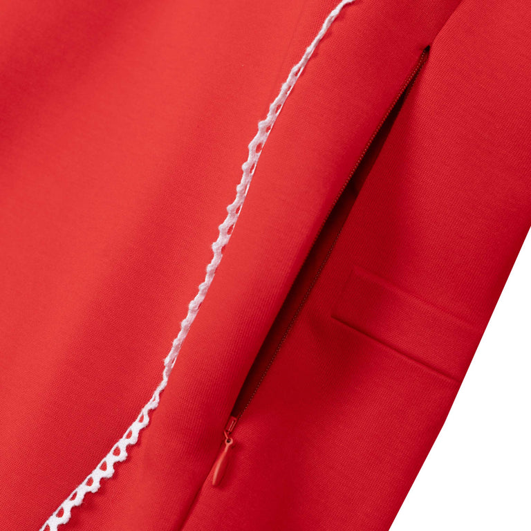 Adidas x Arte Antwerp Z.N.E. Full-Zip Track Top - XXL / Better Scarlet / White - 4
