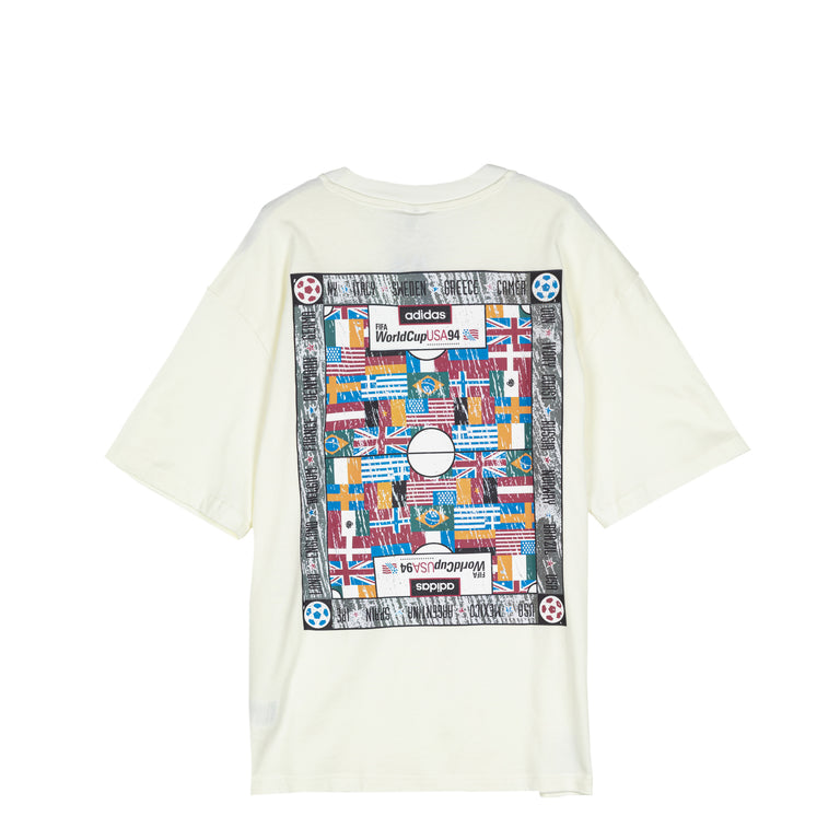 Adidas	Archive Country Flag T-Shirt - XXL / Off White
