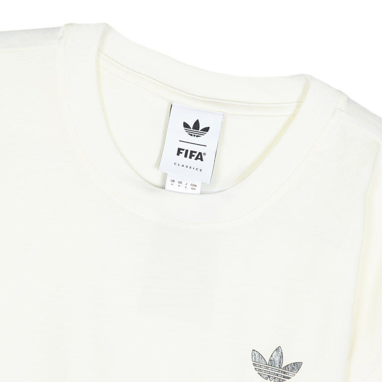 Adidas	Archive Country Flag T-Shirt - XXL / Off White - 3