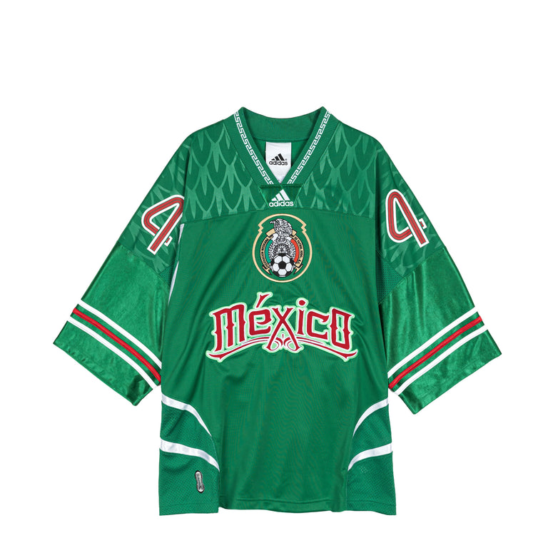 Adidas	Bringback Remixed Mexico Jersey - XXL / Bold Green / White / Better Scarlet
