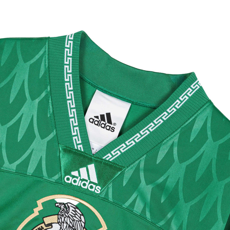 Adidas	Bringback Remixed Mexico Jersey - XXL / Bold Green / White / Better Scarlet - 3