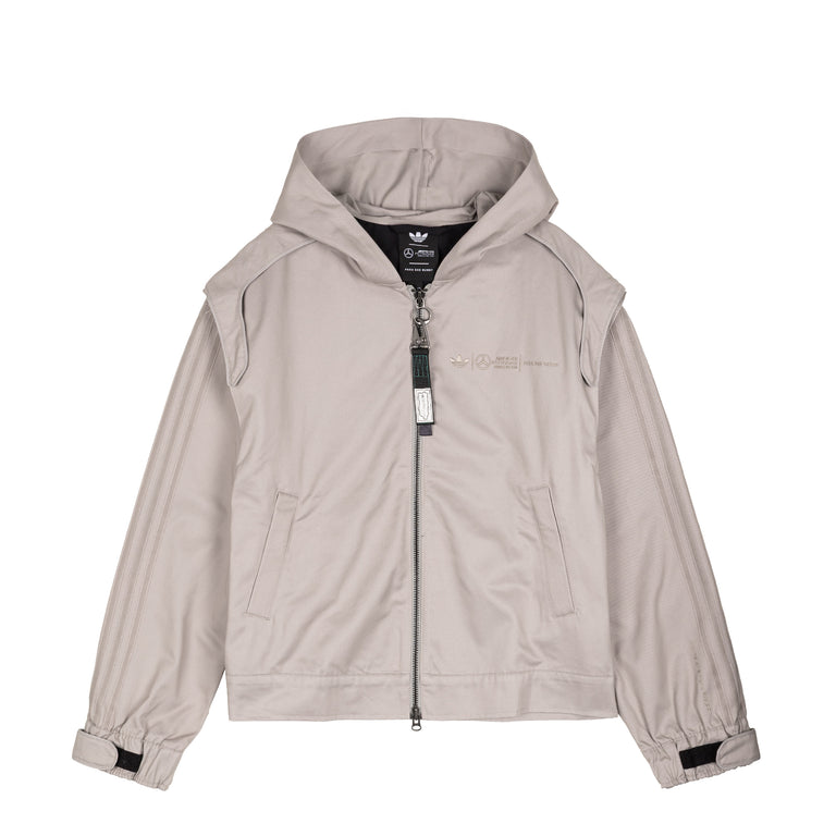 Adidas x Bad Bunny x Mercedes-AMG F1 Racing Zip Up Track Top - XL / Clear Granite
