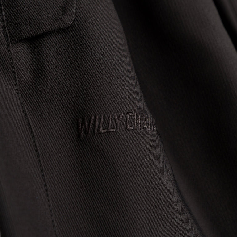 Adidas x Willy Chavarria Twill Track Trousers - M / Black - 5