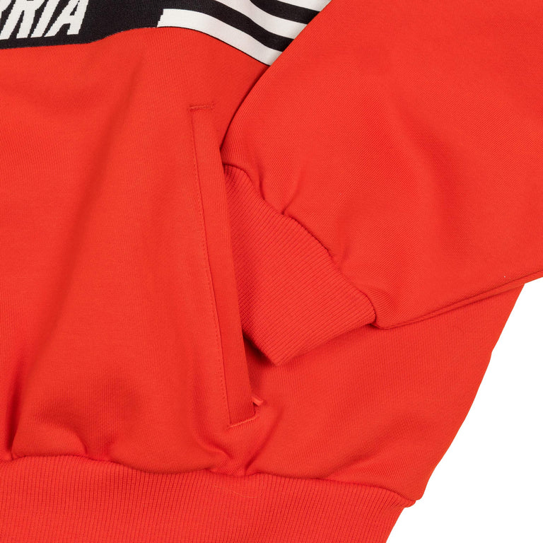 Adidas x Willy Chavarria Gomez Sweatshirt Top - XL / Black / Red - 5