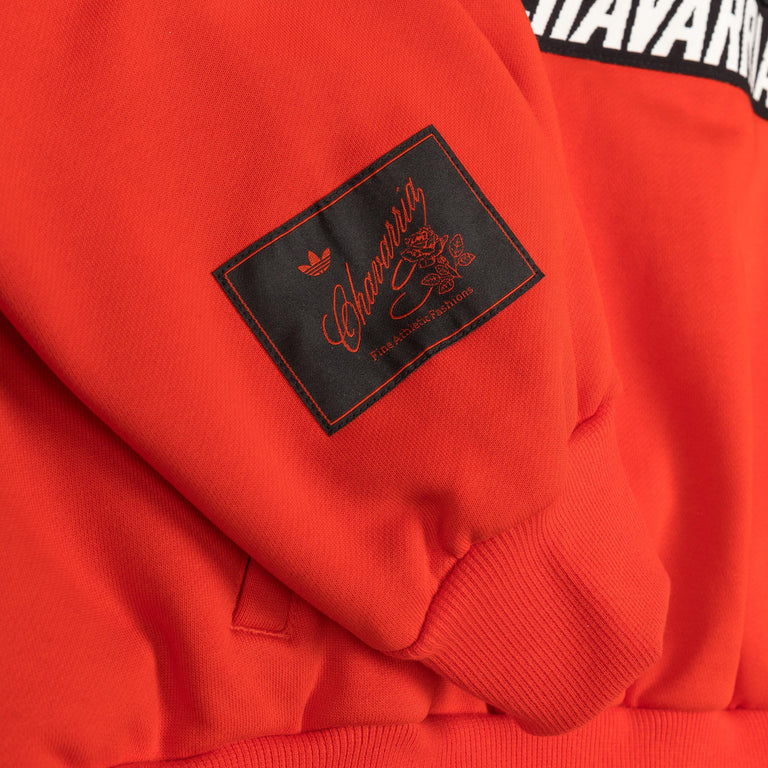 Adidas x Willy Chavarria Gomez Sweatshirt Top - XL / Black / Red - 6