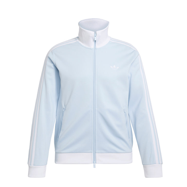 Adidas Beckenbauer Track Top - S / Crystal Sky / White - 1