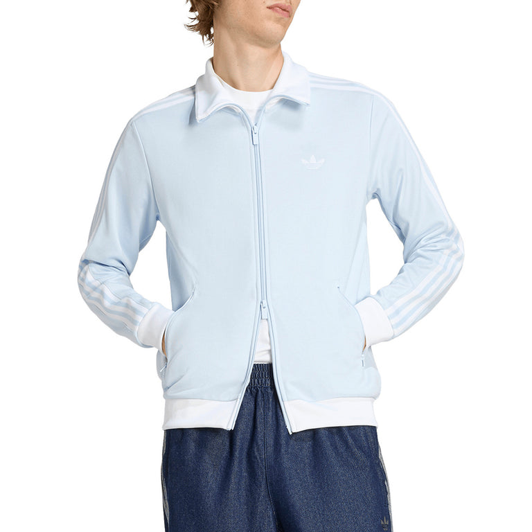 Adidas Beckenbauer Track Top - S / Crystal Sky / White - 3