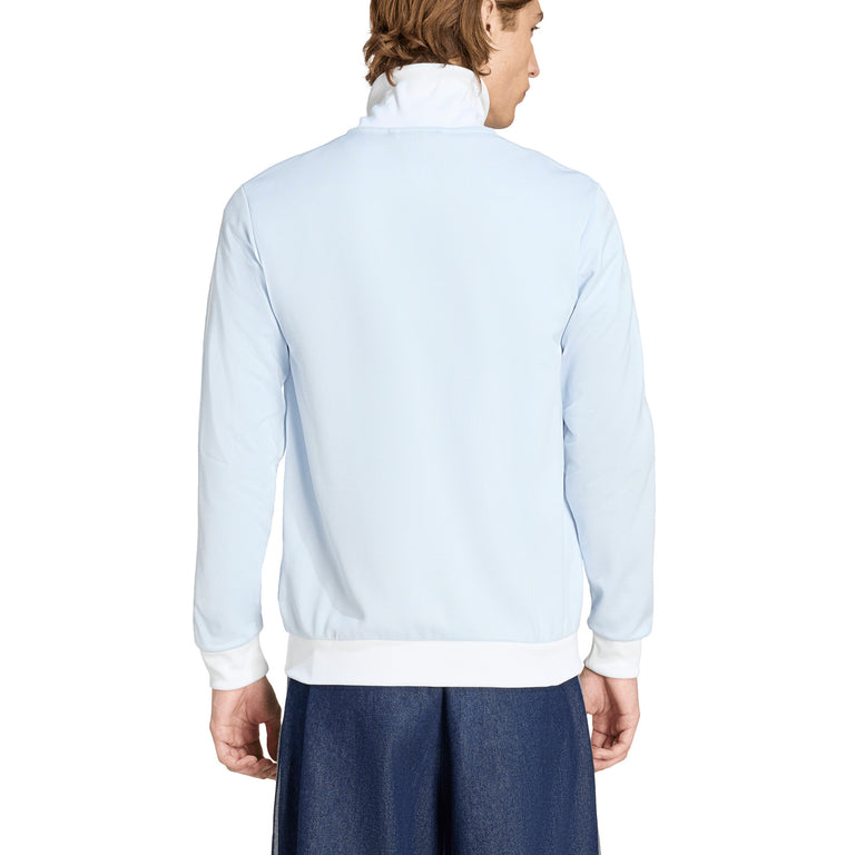 Adidas Beckenbauer Track Top - S / Crystal Sky / White - 4