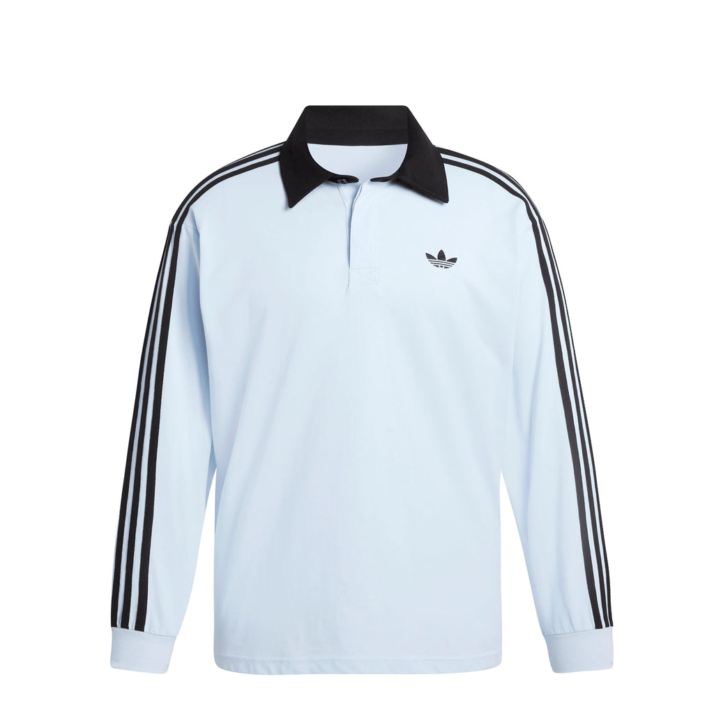 Adidas 3-Stripes Rugby Longsleeve Polo Shirt » bestel nu online!