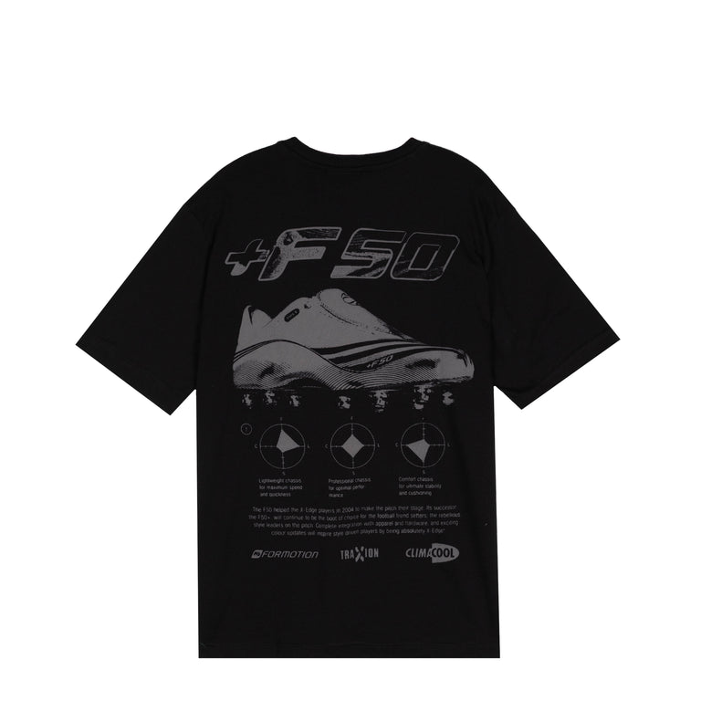 Adidas F50 Graphic T-Shirt - S / Black / Black
