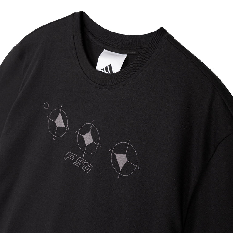 Adidas F50 Graphic T-Shirt - S / Black / Black - 3
