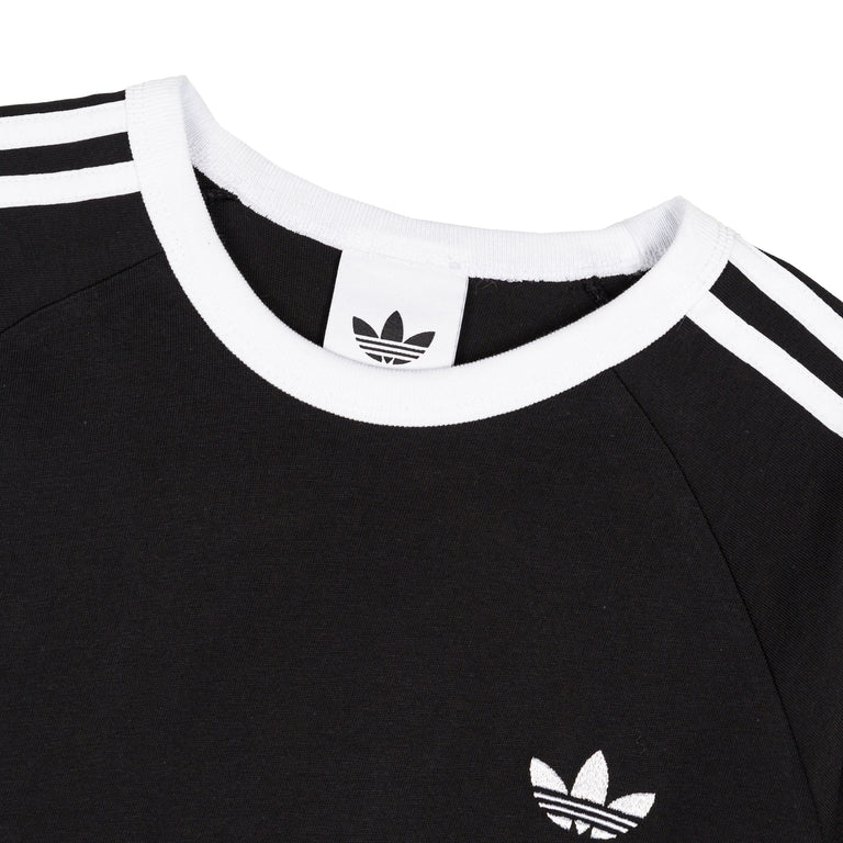 Adidas Classic 3-Stripes Tee - L / Black - 2