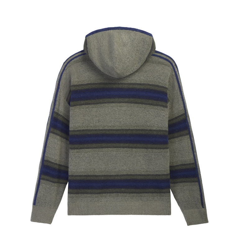 Adidas	x Clot By Edison Chen Baja Hoodie - M / Trace Khaki / Tech Indigo - 2