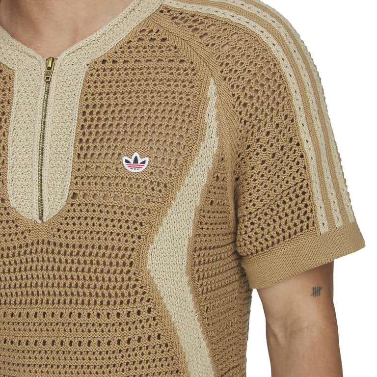 Adidas	x Clot By Edison Chen Knit Jersey - L / Cardboard - 3