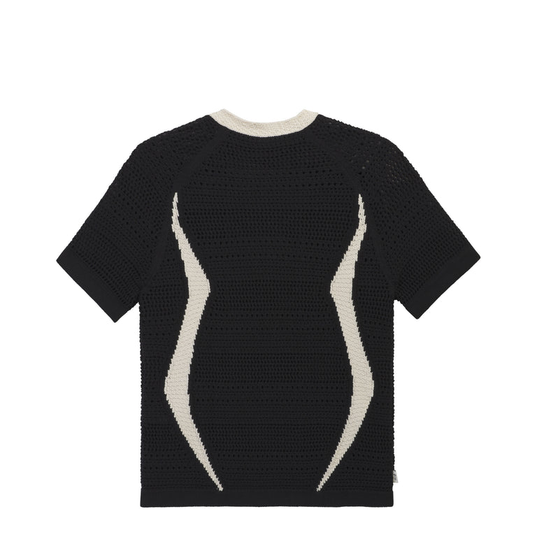 Adidas	x Clot By Edison Chen Knit Jersey - L / Black / Wonder White - 2