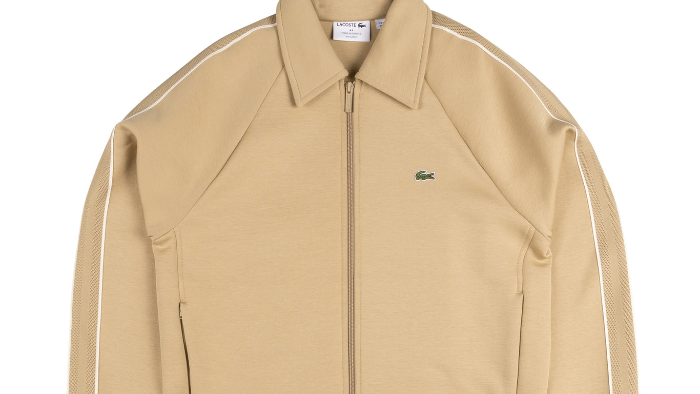 Lacoste ベージュ ジップアップジャケット Lacoste French Made Zipped Sweatshirt | Apparel » Buy online