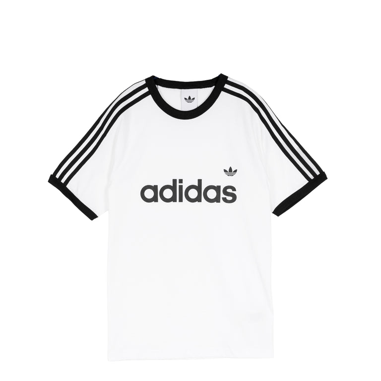 Adidas	3-Stripes Ringer Tee - L / White

