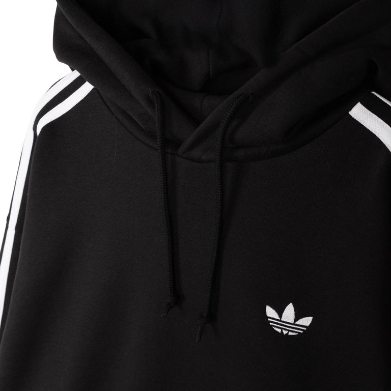 Adidas 3-Stripes Hoodie - L / Black - 2