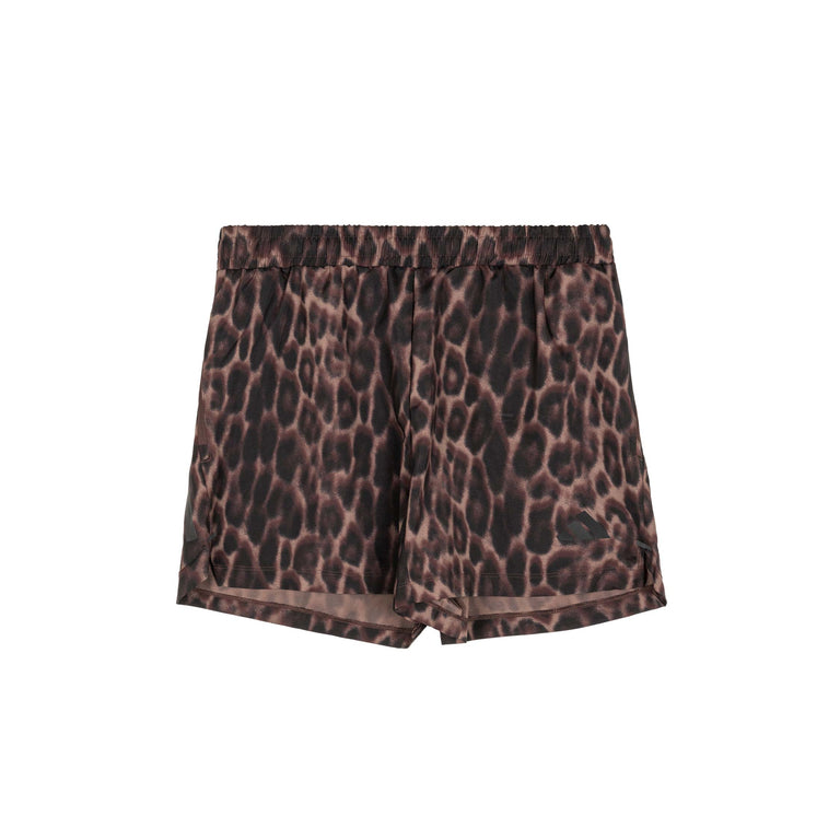 Adidas D4T Primelift All-Over-Print Shorts - L / Shadow Brown / Black
