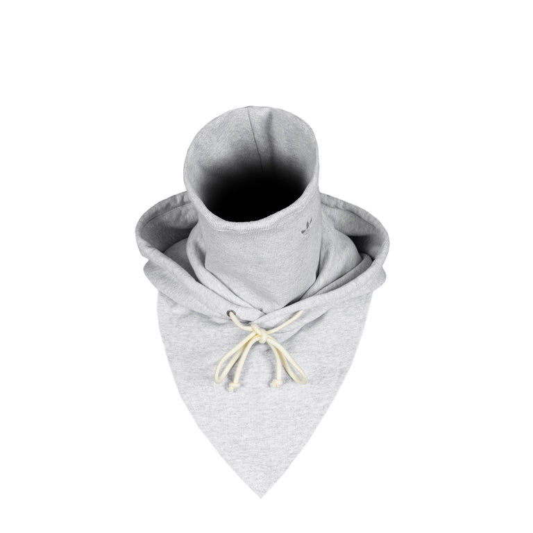Adidas	x Bad Bunny Heavy Crew Neck & Hooded Balaclava Sweatshirt - L / Light Grey Heather - 4