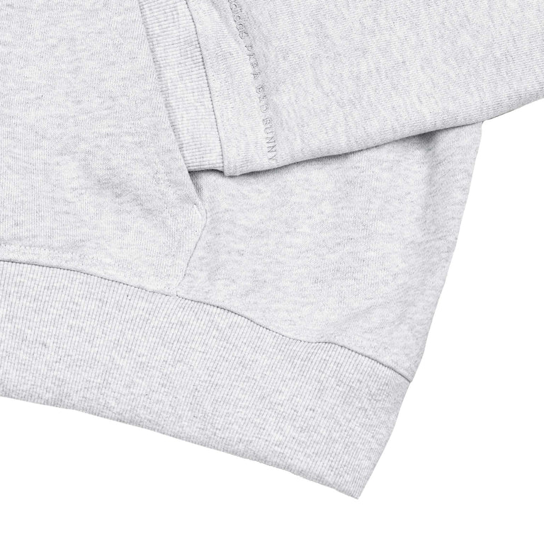 Adidas	x Bad Bunny Heavy Crew Neck & Hooded Balaclava Sweatshirt - L / Light Grey Heather - 6