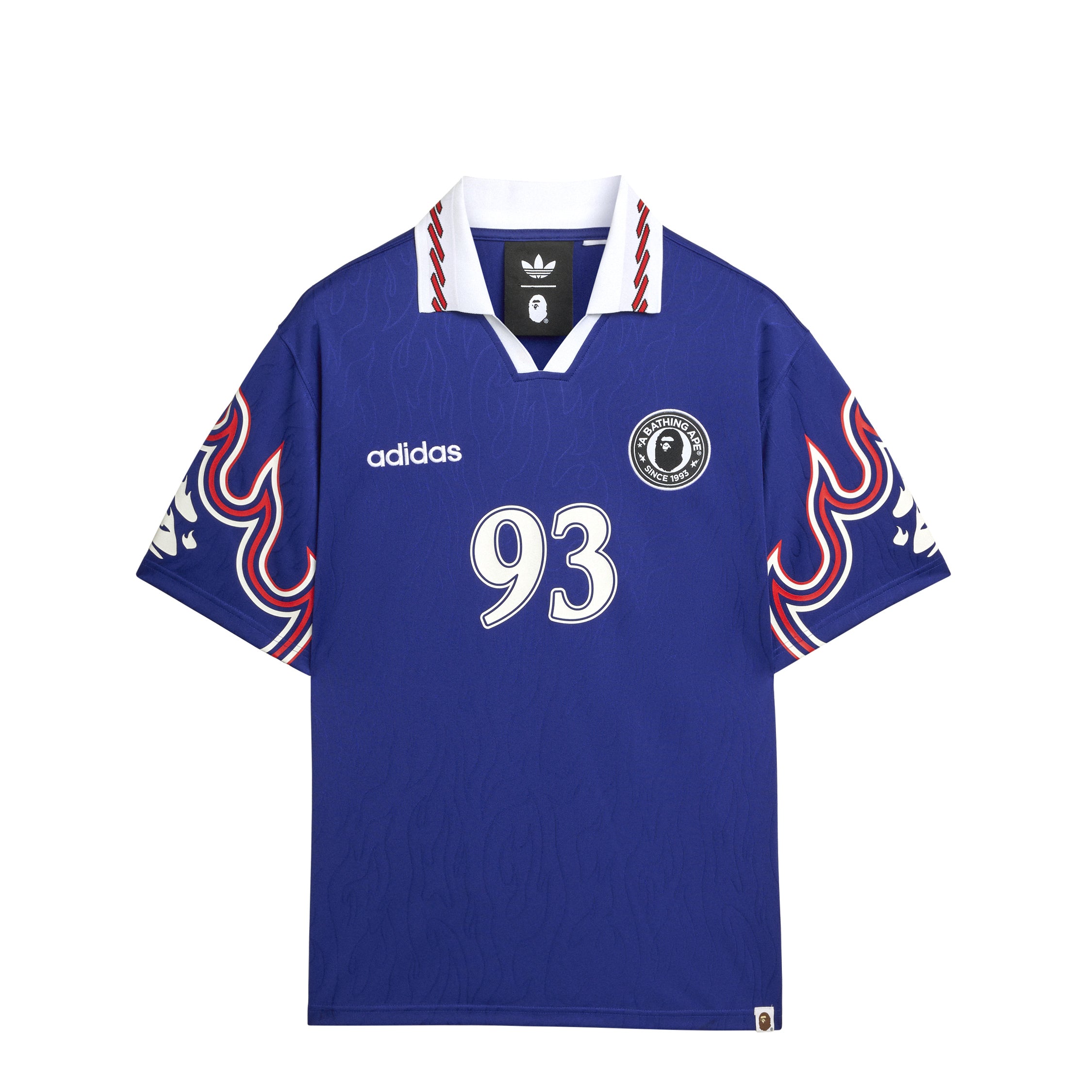 Adidas x Bape Short Sleeve Flame Jersey | Apparel » Buy online now!