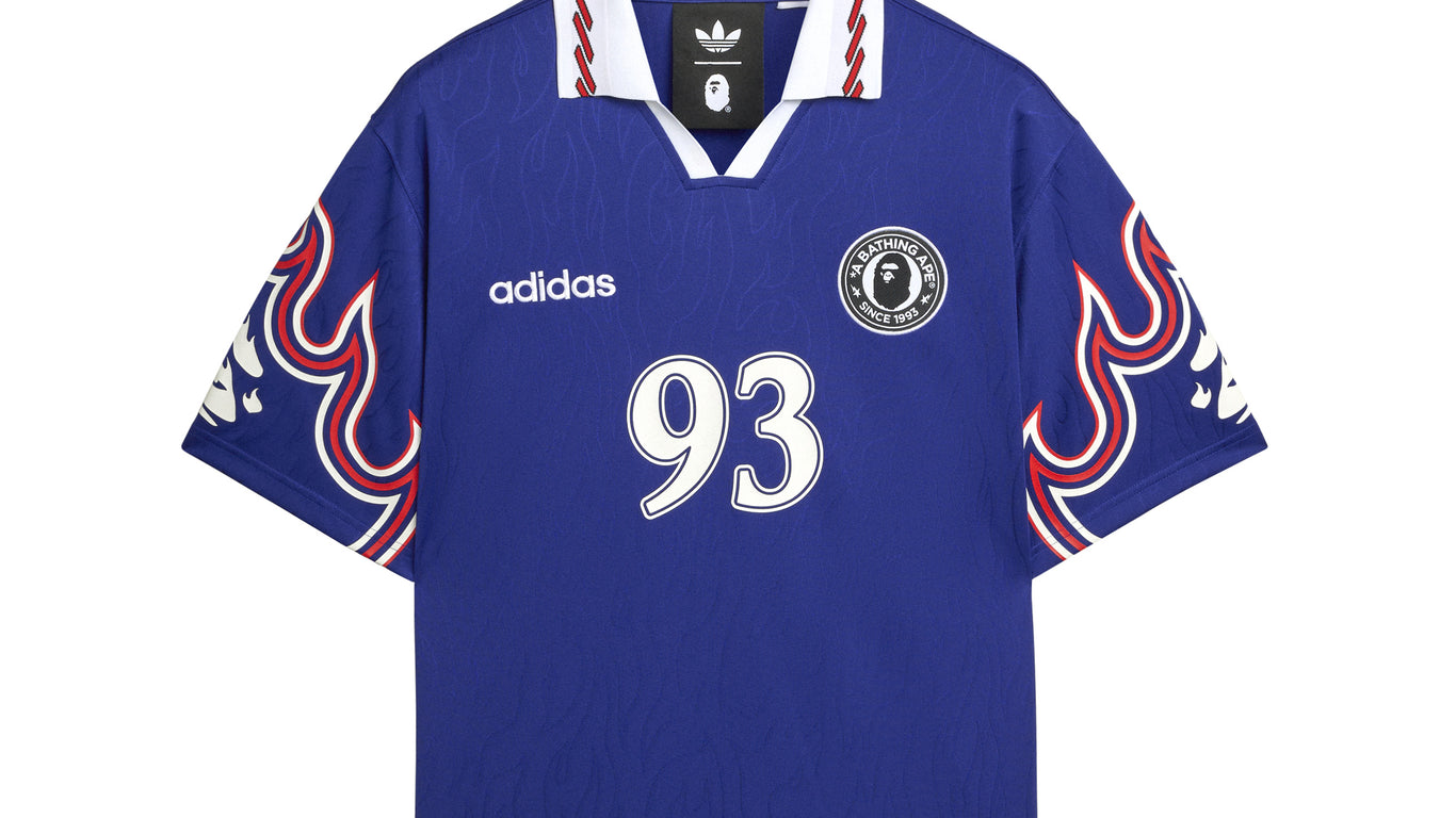 Adidas x Bape Short Sleeve Flame Jersey » bestel nu online!