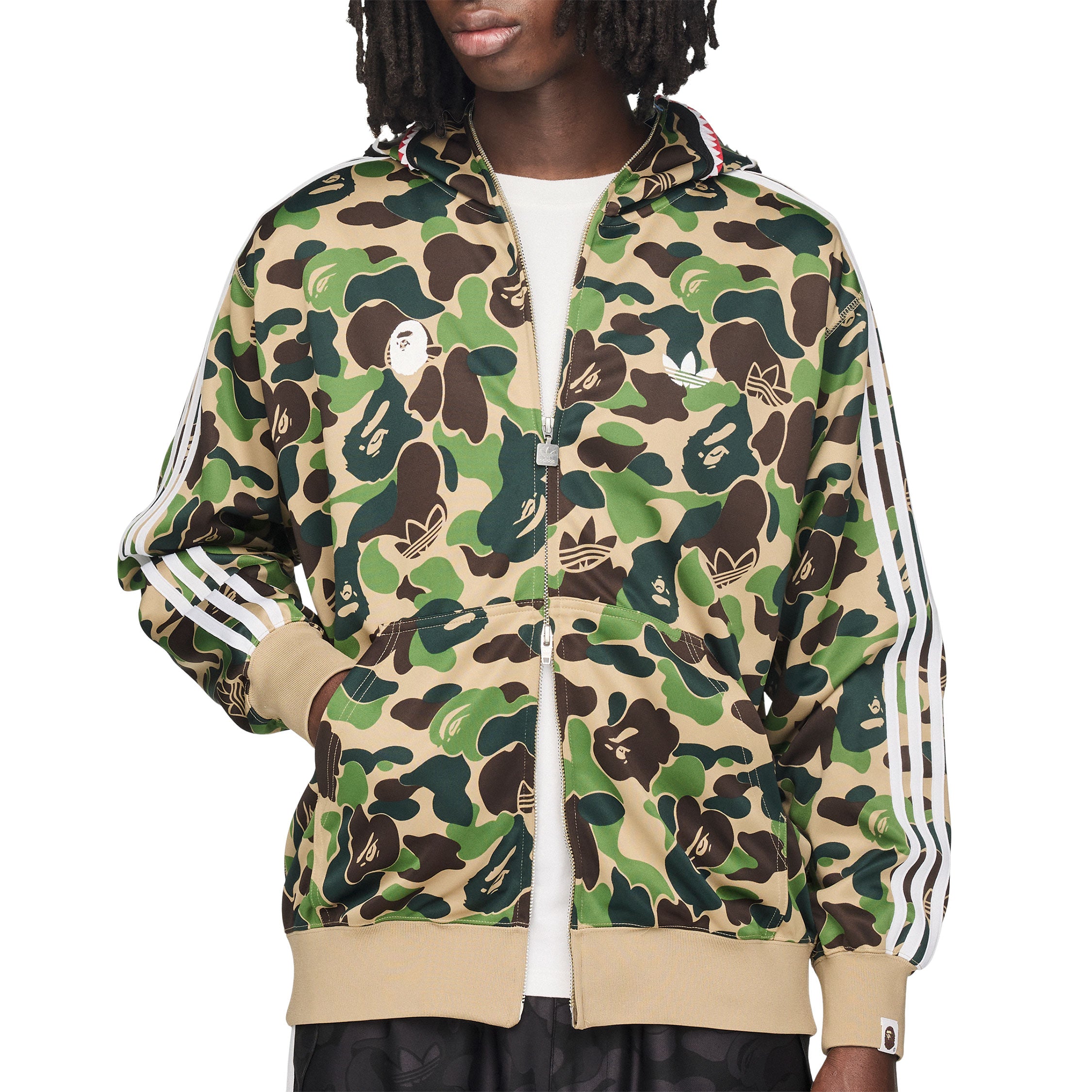 Adidas x Bape Shark Track Hoodie » bestel nu online!