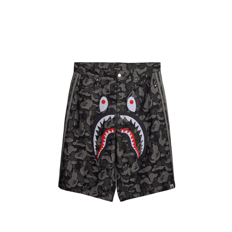 Adidas	x Bape Shark Denim Jorts - L / Black
