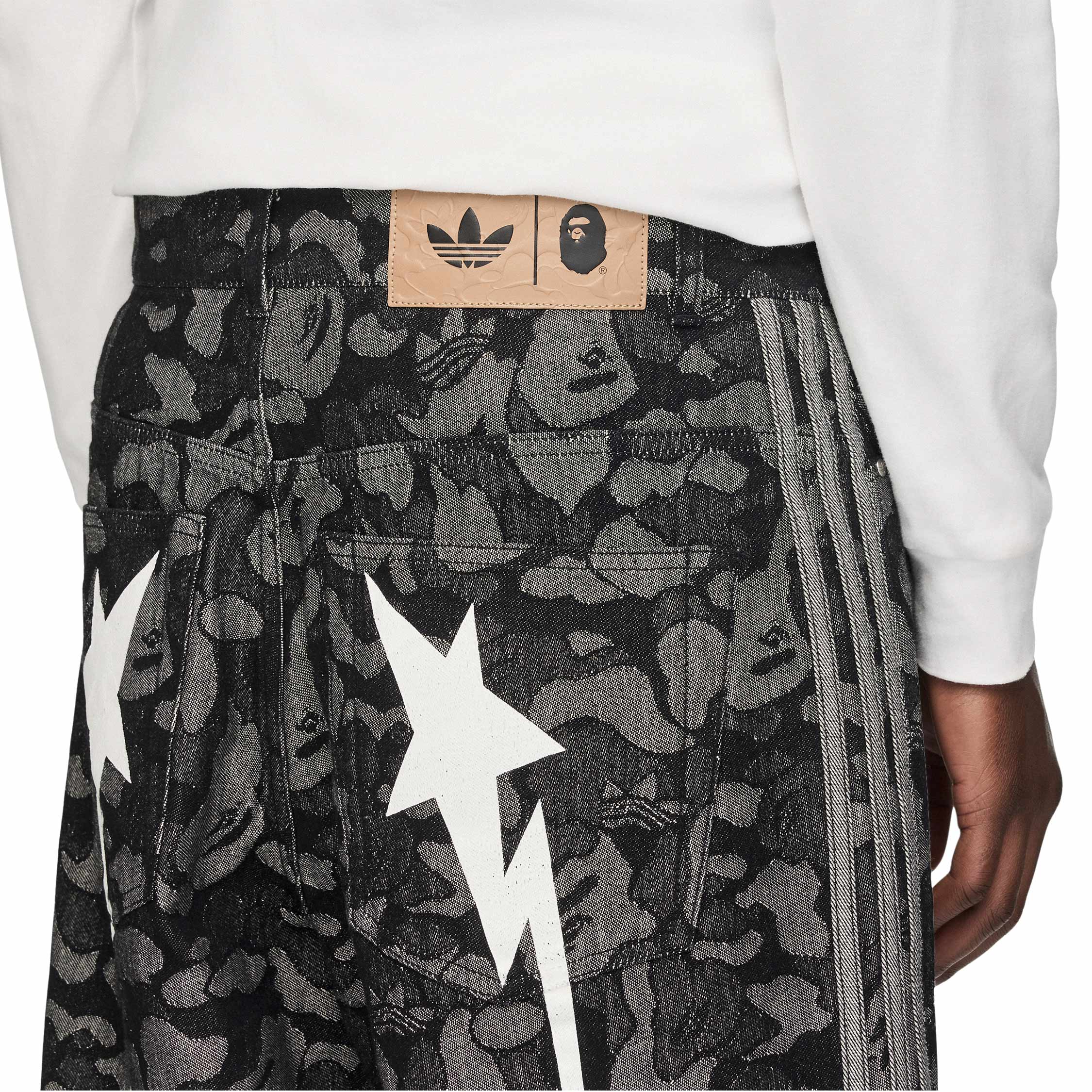 Adidas x Bape Shark Denim Jorts | Apparel » Buy online now!
