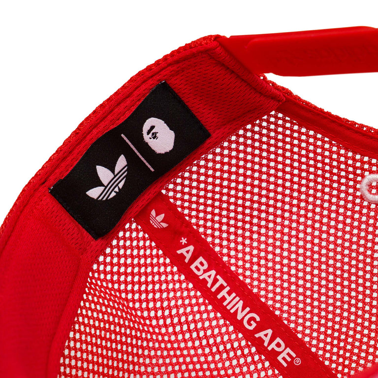 Adidas x Bape Trucker Cap - L / Clear Pink - 4