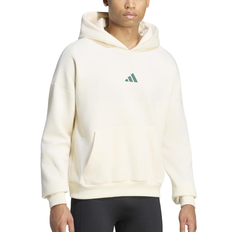 Adidas	Adizero NYC Running Hoodie - XXL / Cream White - 2