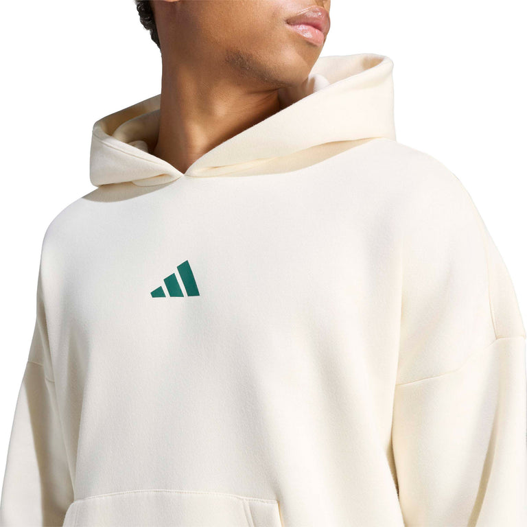 Adidas	Adizero NYC Running Hoodie - XXL / Cream White - 4