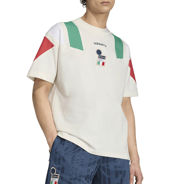 Adidas	FIGC Italy EQT Tee - XXL / Off White - 4